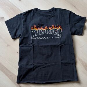 Thrasher magazine t shirt mens medium black